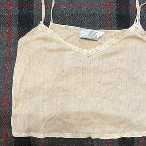 Y2K Crop Cami Top